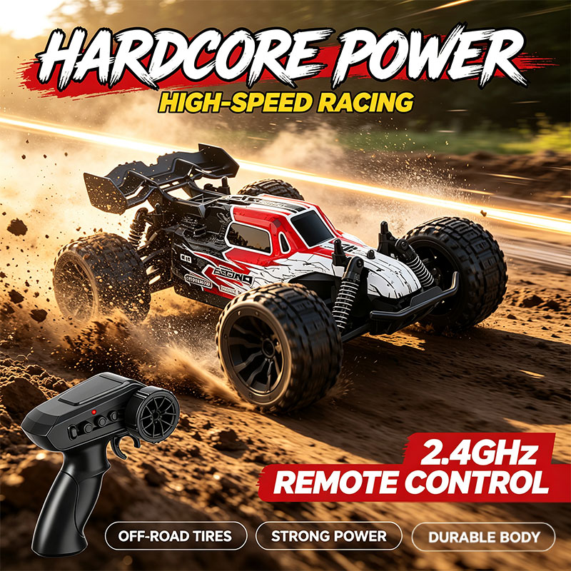 Outdoor Adventure Kit For Kids - Voiture RC 20 km/h, haute vitesse,