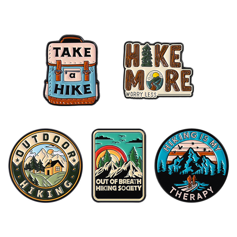 Outdoor Adventure Outfit - Badges de style aventure en plein