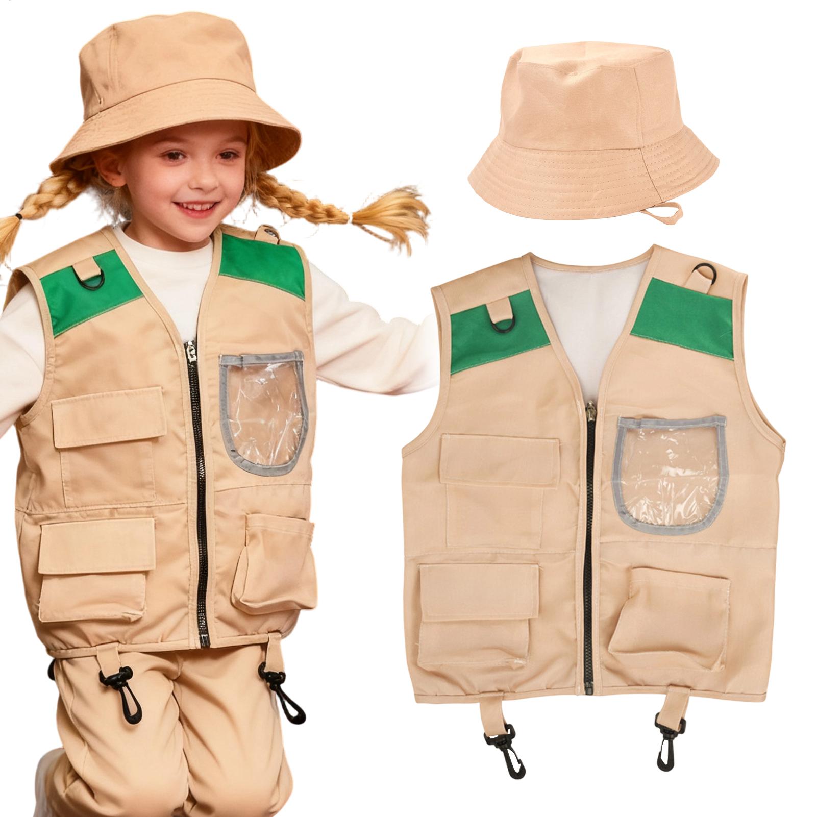 Outdoor Adventure Kit For Kids - Costume d'explorateur Safari pour enfants, kit