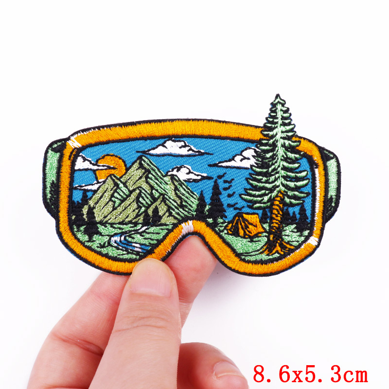 Patchs brodés pour randonnée,  - Outdoor Adventure Outfit avis et prix