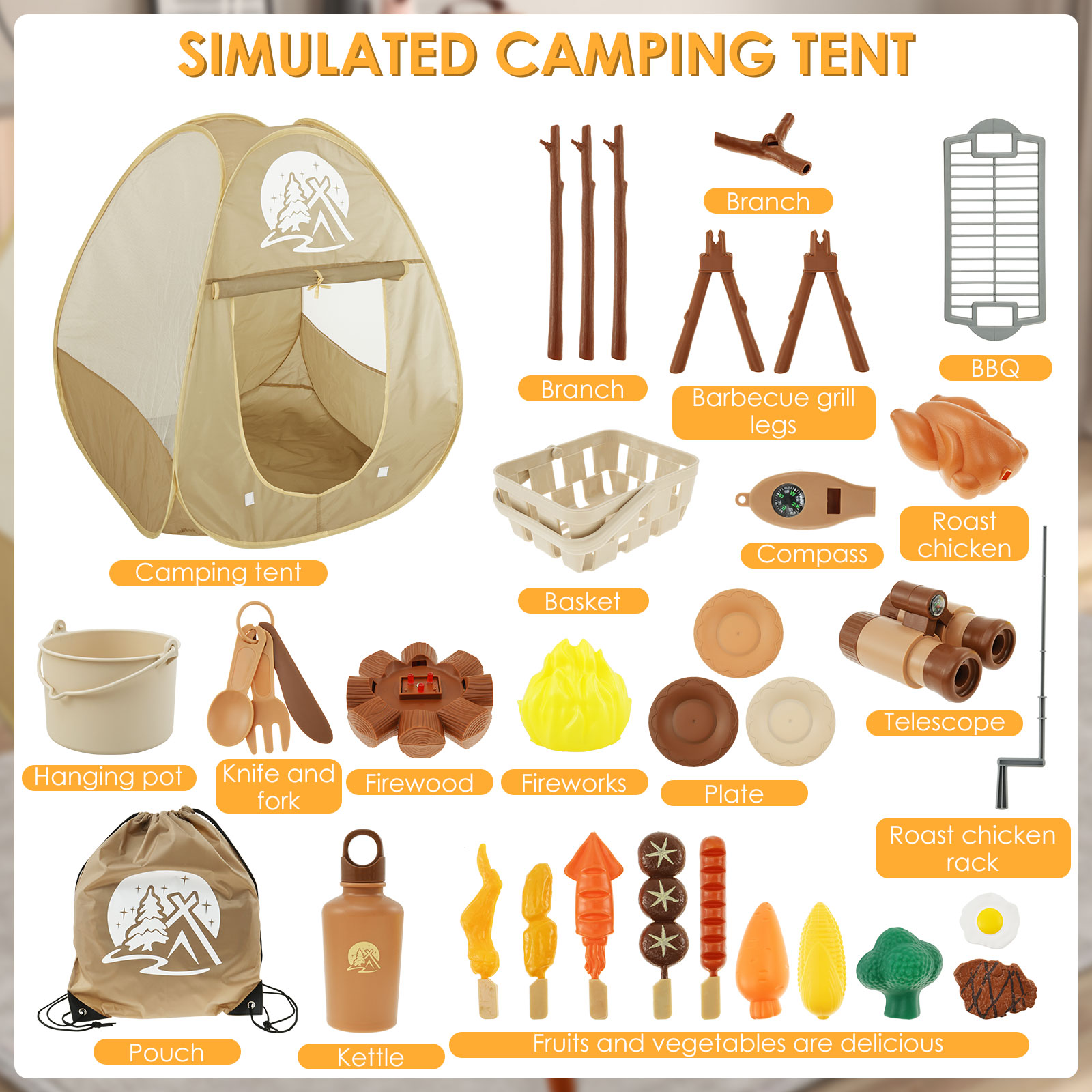 Enfants Camping jouet ensemble - Outdoor Adventure Kit For Kids avis et prix